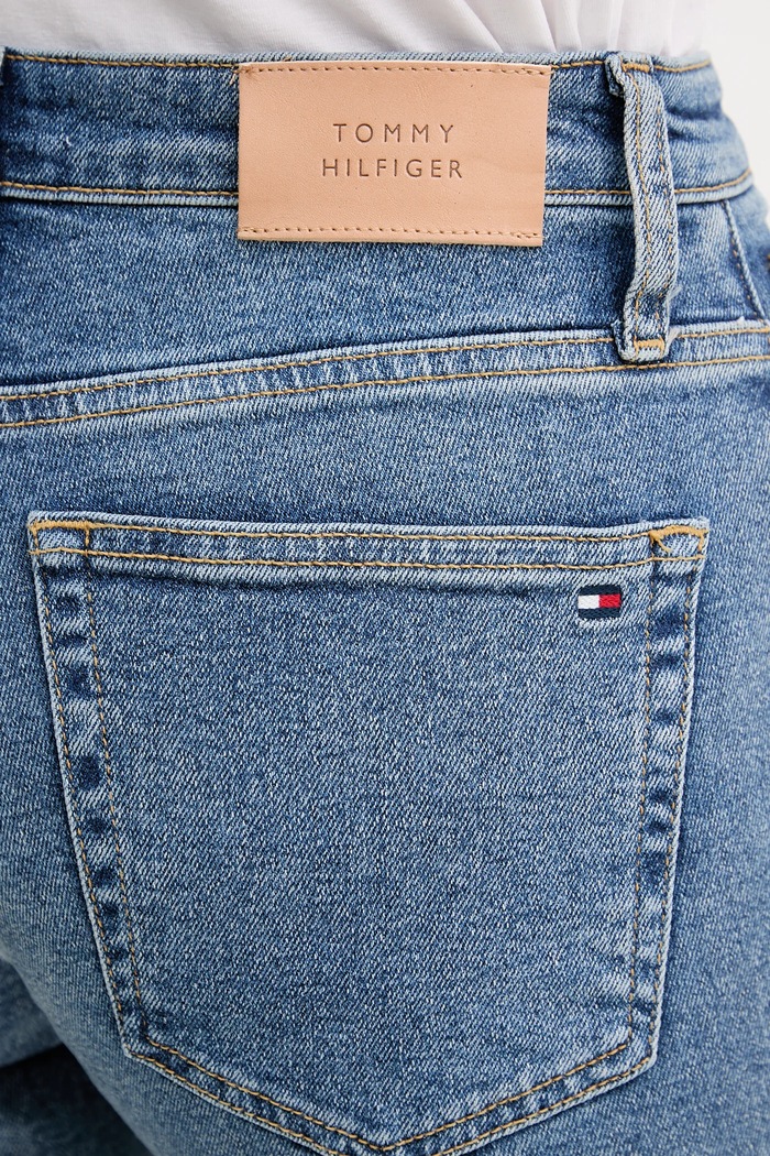 Kavbojke Tommy Hilfiger modra WW0WW47701