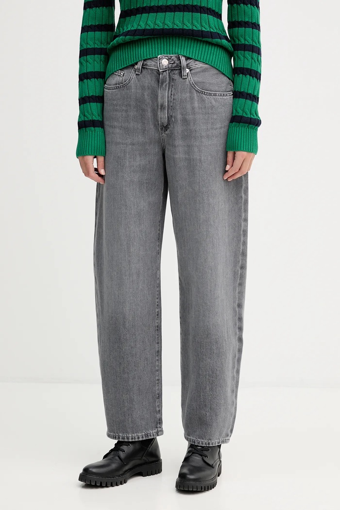 Τζιν παντελόνι Tommy Hilfiger Planet friendly γκρί WW0WW47705
