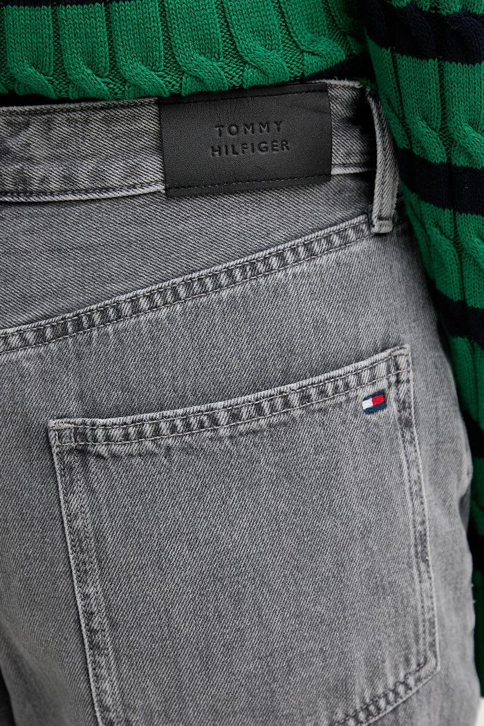 Τζιν παντελόνι Tommy Hilfiger γκρί WW0WW47705