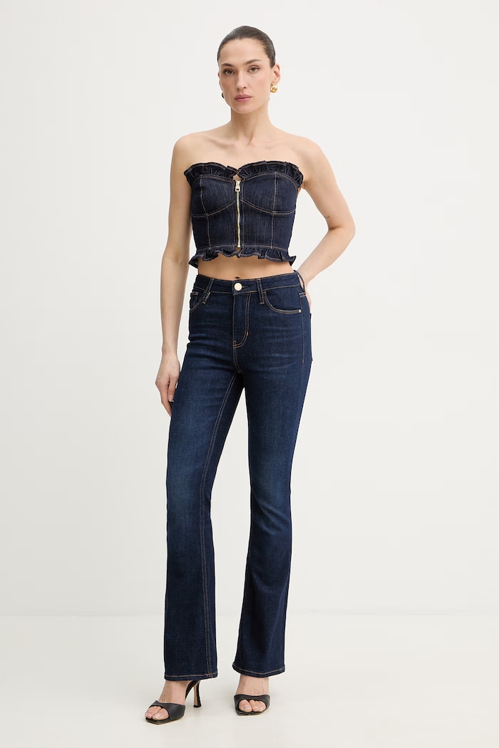 Guess jeans W6RA0L.D6881 blu navy SS26