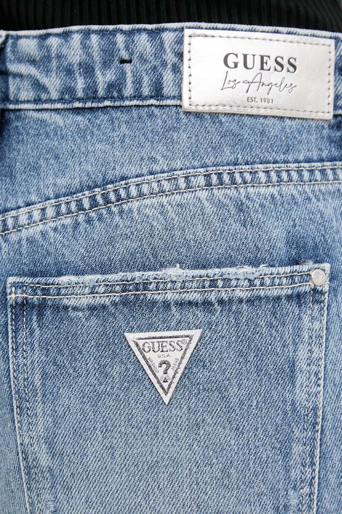 Guess blugi drepți pentru femei albastru W6RA33.D3Y0U
