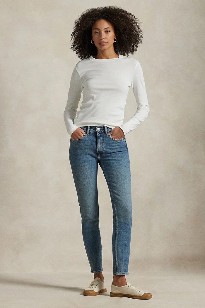 Ρούχα Τζιν παντελόνι Polo Ralph Lauren 211969389 μπλε