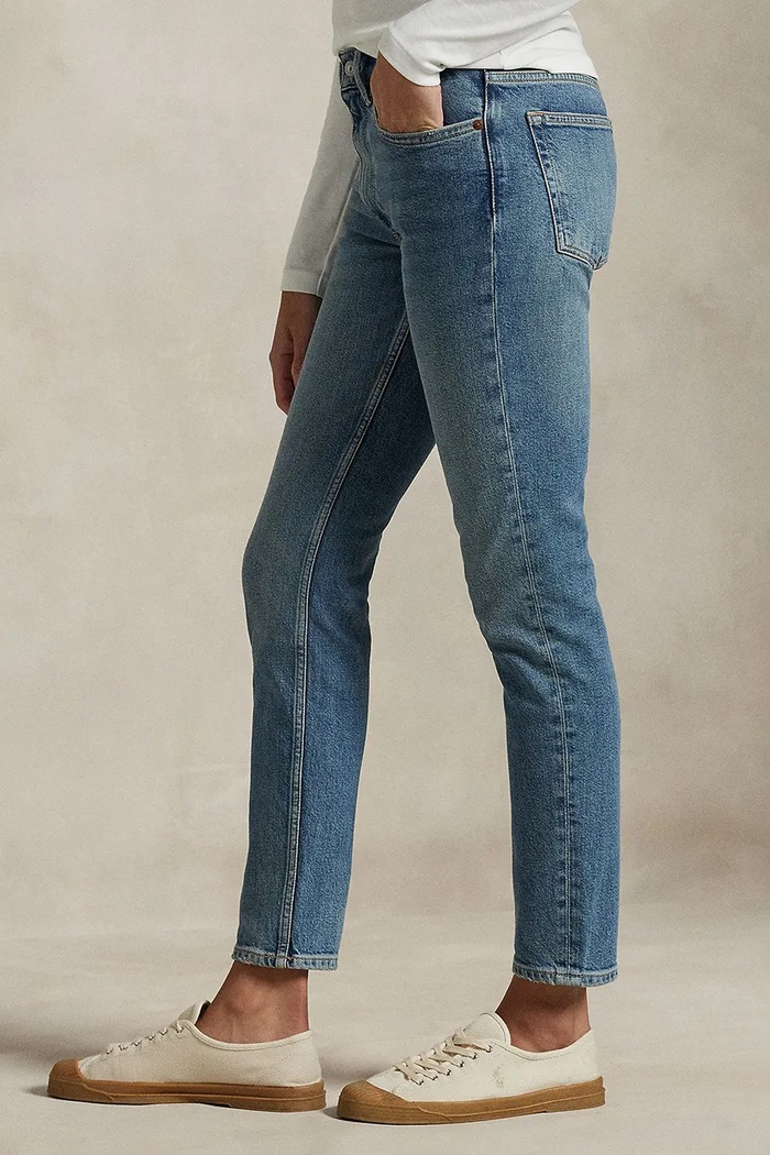 Τζιν παντελόνι Polo Ralph Lauren 211969389 μπλε