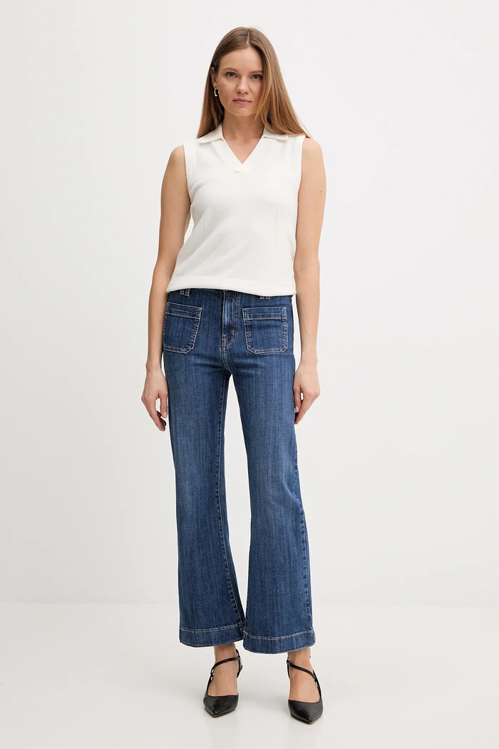 Dkny jeansi DJ6G4185 albastru SS26