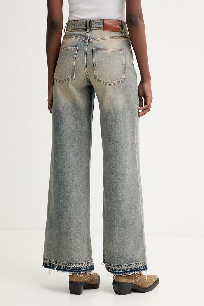 Odzież ZADIG&VOLTAIRE jeansy WWJE01328 niebieski