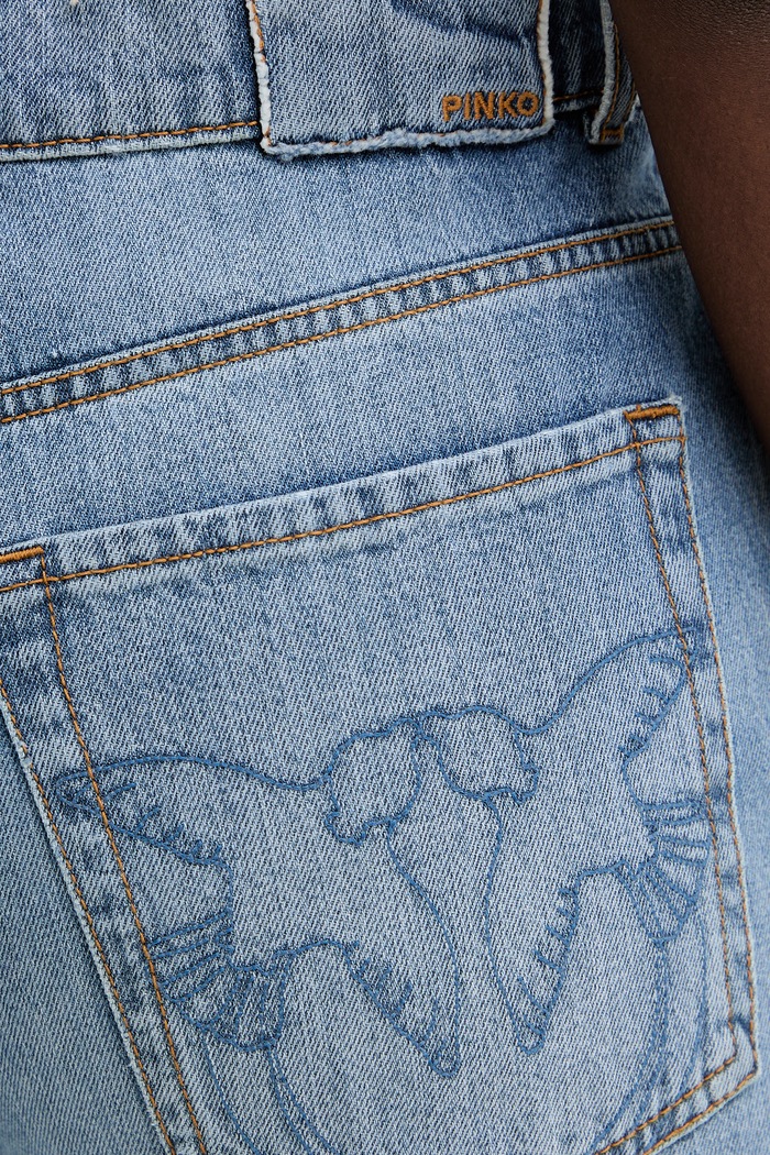 Pinko jeansy niebieski 101733.A323