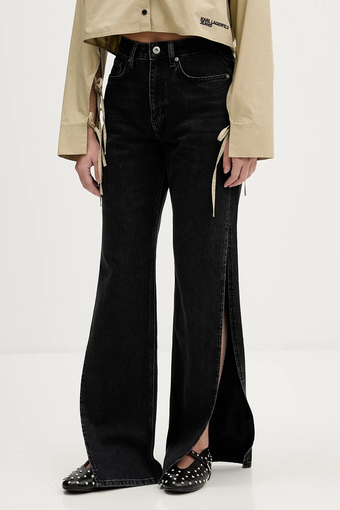 Karl Lagerfeld Jeans jeans Planet friendly negru B1W10072