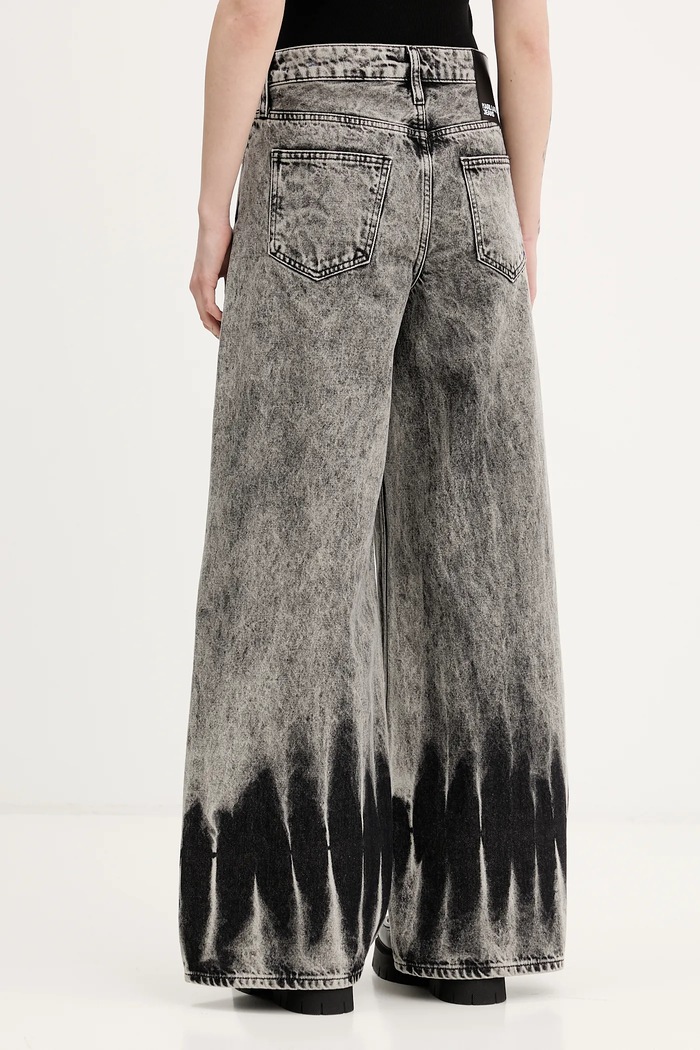 Ρούχα Τζιν παντελόνι Karl Lagerfeld Jeans B1W10081 γκρί