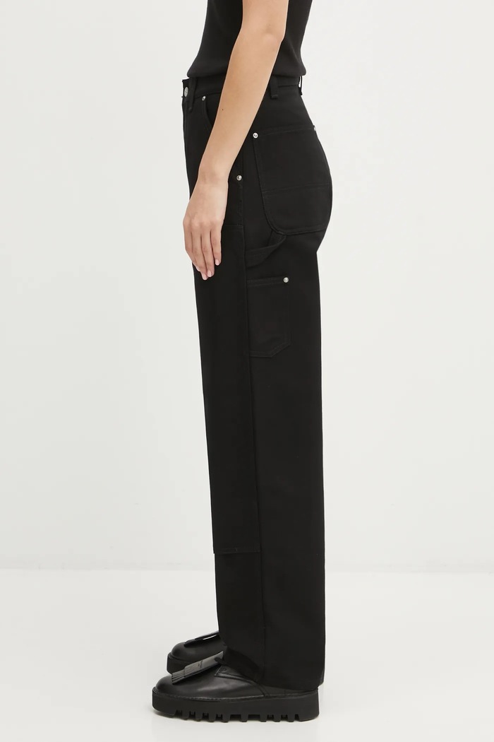 Carhartt WIP trousers W Brandon Double Knee Pant I036352.8901 black SS26