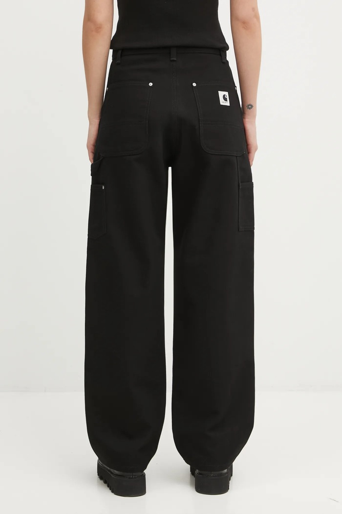 Clothing Carhartt WIP trousers W Brandon Double Knee Pant I036352.8901 black