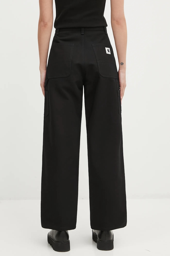 Одежда Хлопковые брюки Carhartt WIP W Brandon Single Knee Pant I036322.8901 чёрный