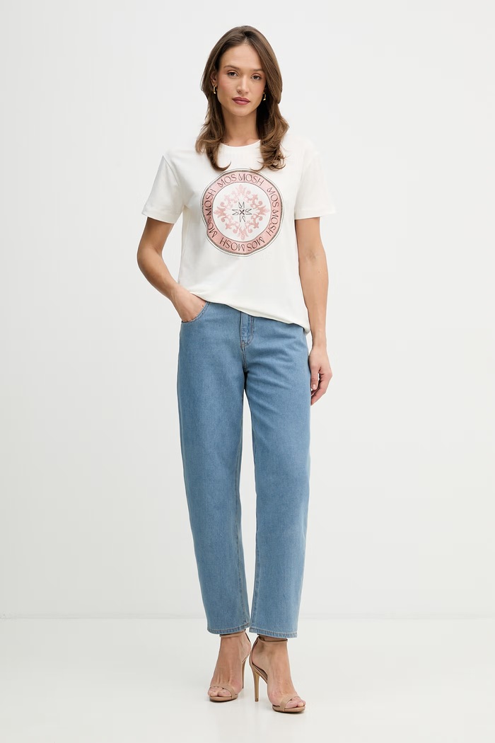Mos Mosh jeansy Hellen 176650 niebieski SS26