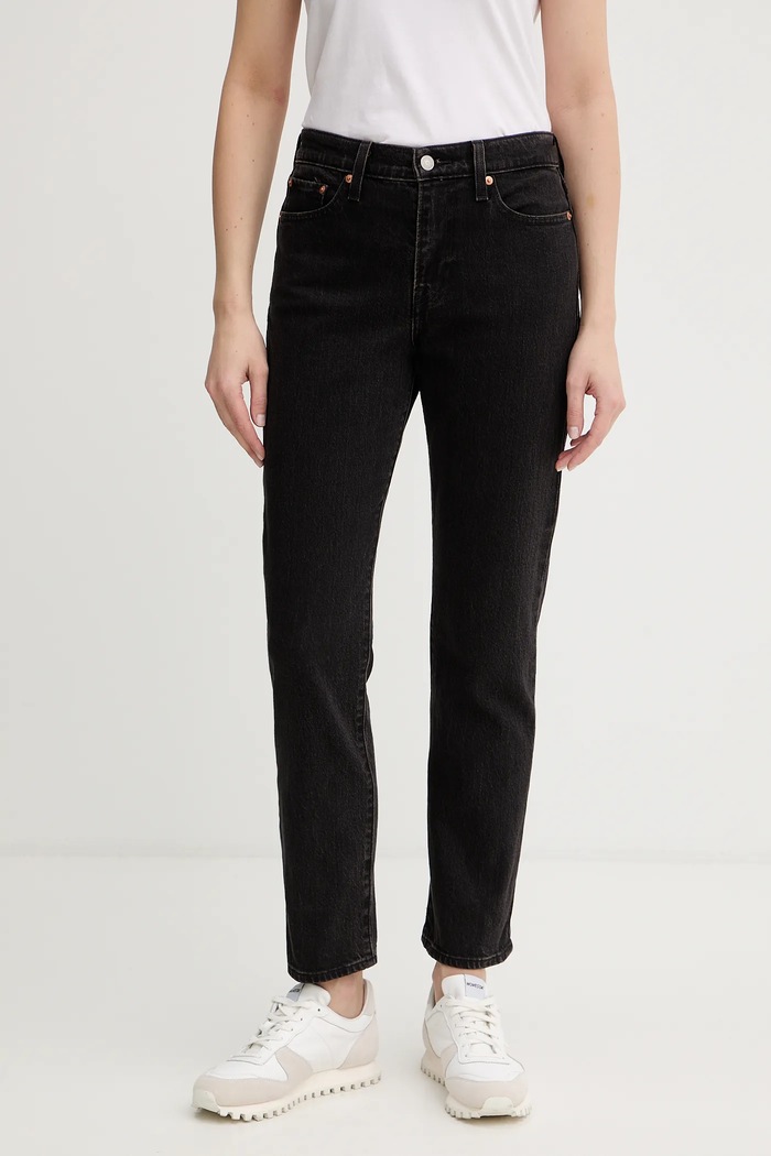 Дънки Levi's WEDGIE черен 003NE