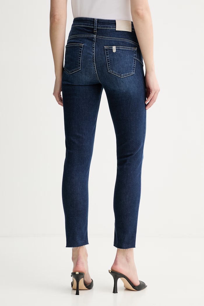 Oblečení Liu Jo skinny džíny dámské UA6035.D0305 námořnická modř