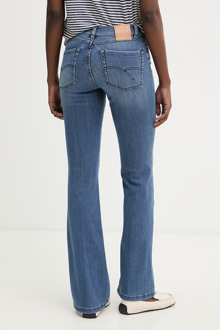 Îmbrăcăminte Marella blugi bootcut pentru femei BCUT 2613181104200 albastru