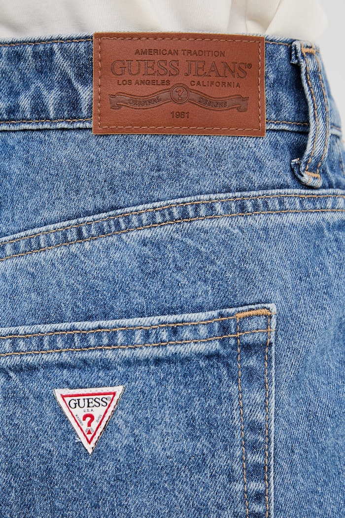 Τζιν παντελόνι Guess Jeans μπλε W5YA0D.D6331