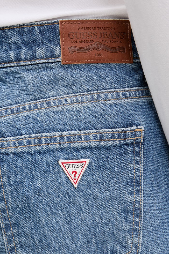 Rifle Guess Jeans modrá W5YA0Y.D6333