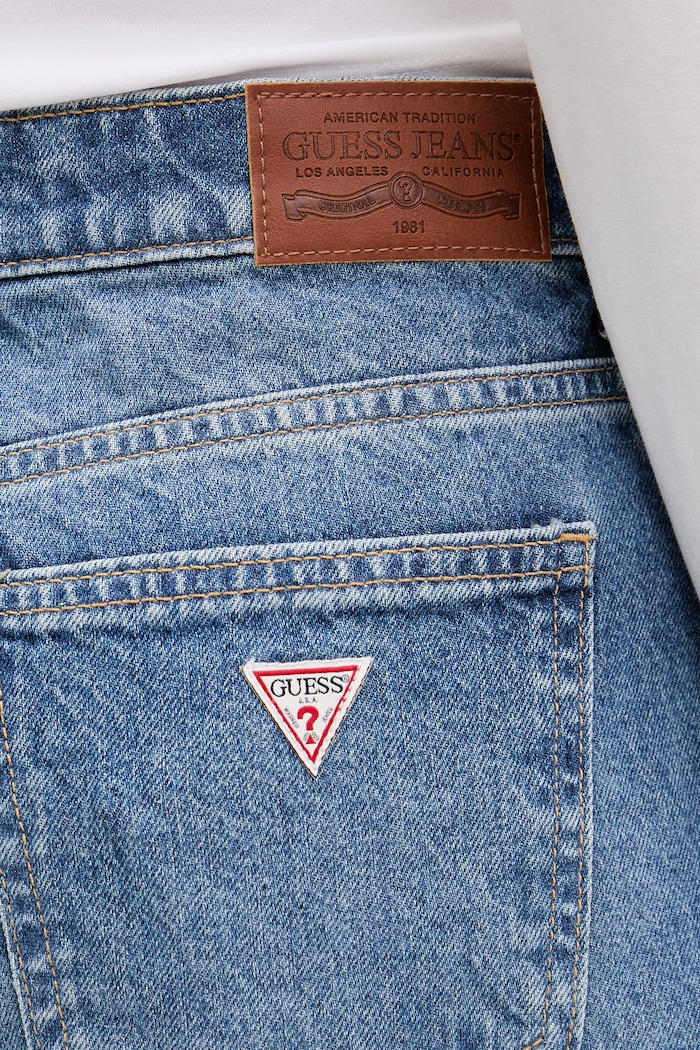 Rifle Guess Jeans modrá W5YA0Y.D6333