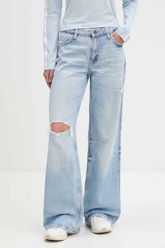 Rifle Guess Jeans modrá W6RA0Y.D6531