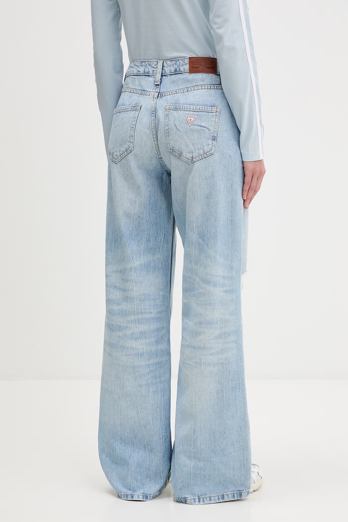 Oblečenie Rifle Guess Jeans W6RA0Y.D6531 modrá