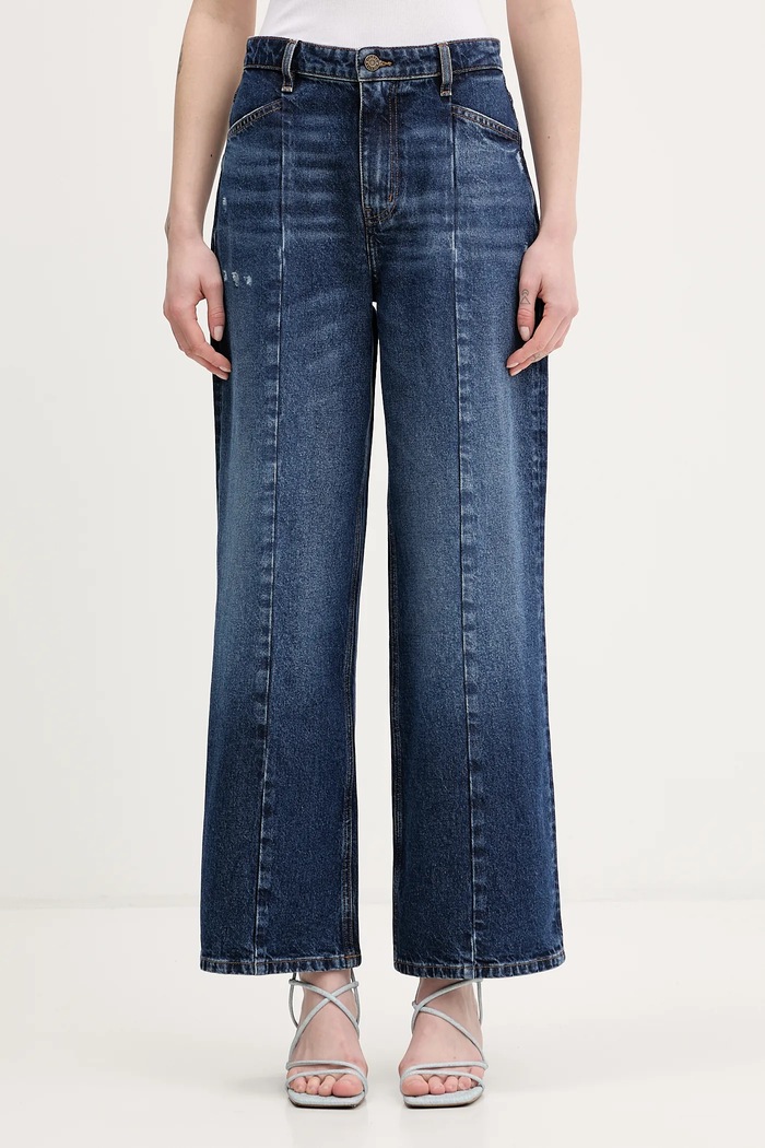 Rifle Guess Jeans Planet friendly tmavomodrá W6RA1H.D5M4N