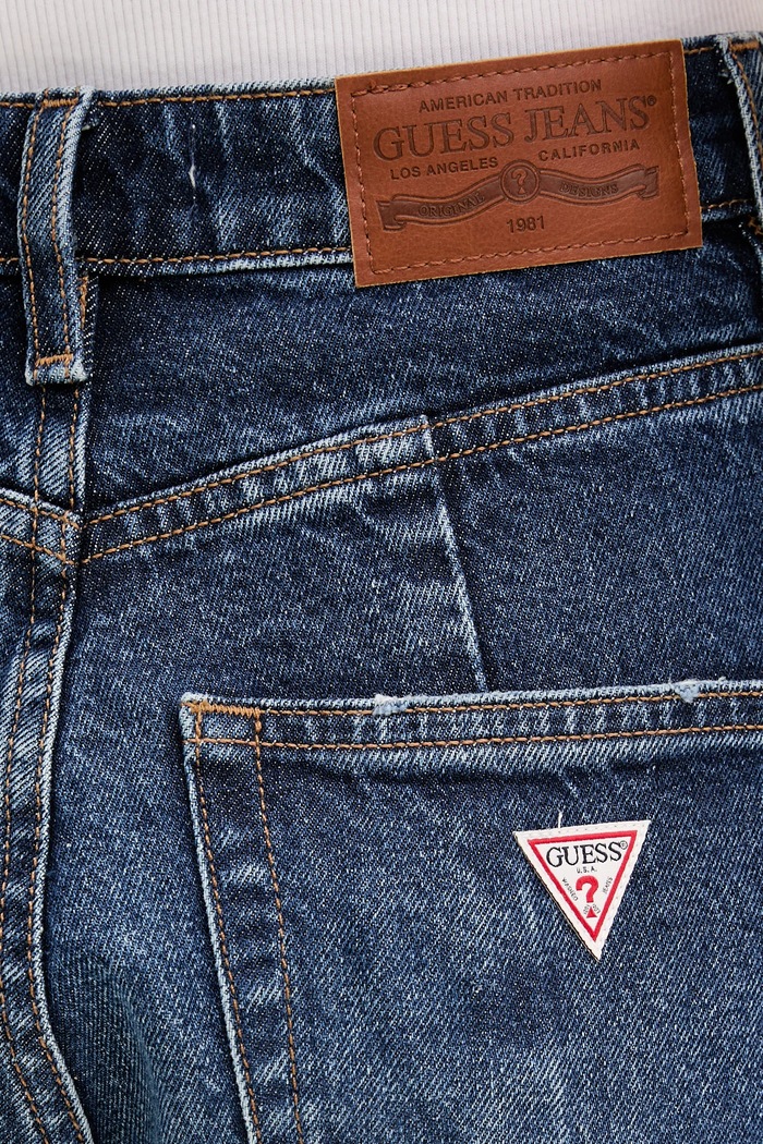 Rifle Guess Jeans W6RA1H.D5M4N tmavomodrá