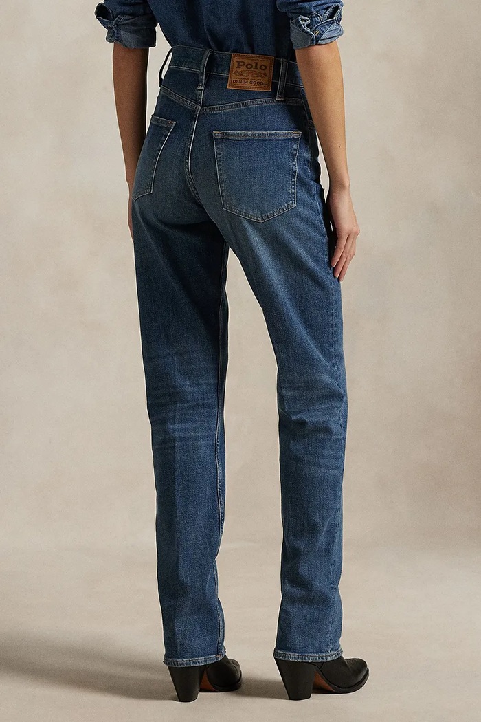 Traperice Polo Ralph Lauren LOW STR DENIM 211969392001 plava SS26