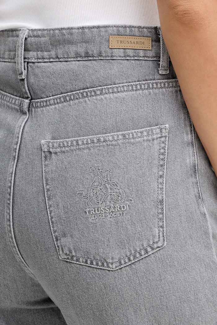 Trussardi jeansy szary P4409600359N