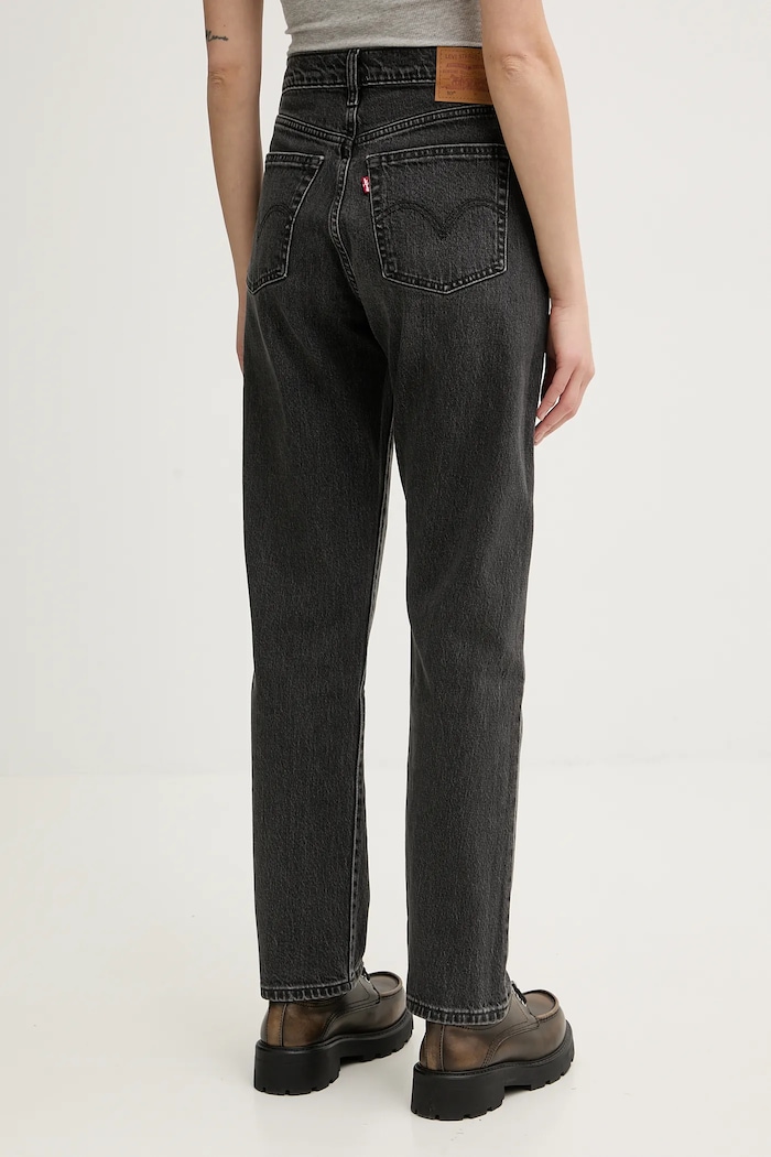 Oblečení Džíny Levi's 501® CROP 36200.0393 černá