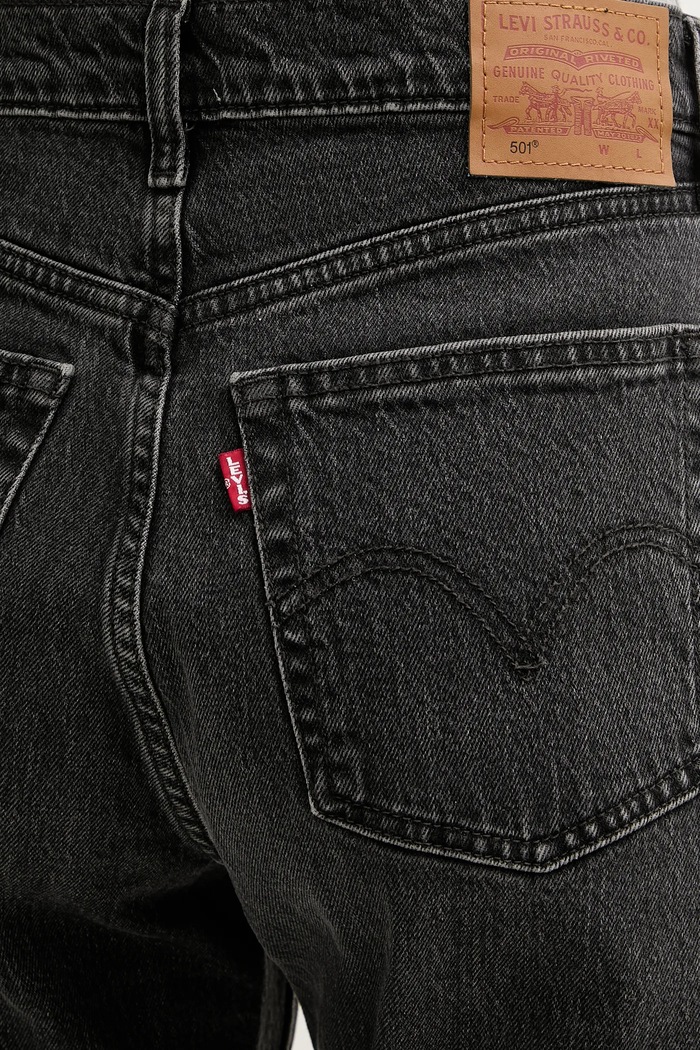 Džíny Levi's 501® CROP černá 36200.0393