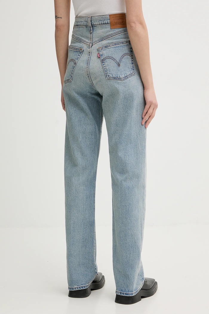 Ruházat Levi's farmer RIBCAGE FULL LENGTH 79078.0063 kék
