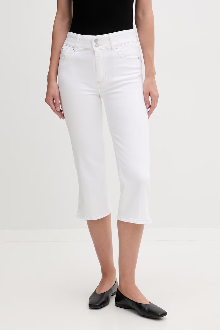 Guess Jeans dámske slim fit džínsy biela W6GA2G.D0131
