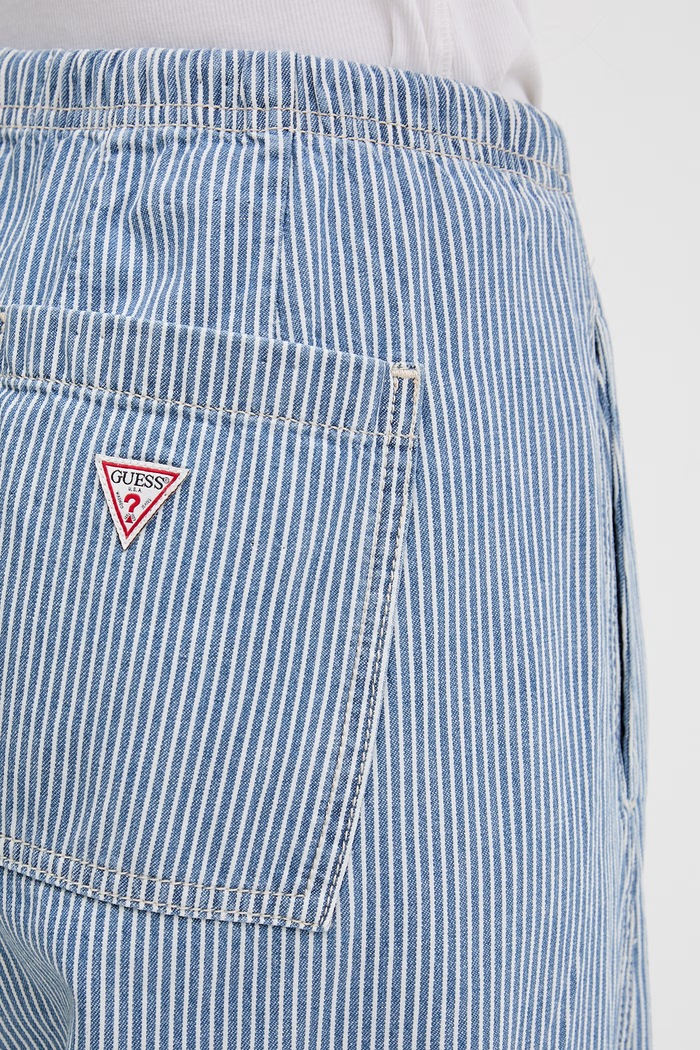 Guess Jeans rifle široké dámske modrá W6GA2J.D7881
