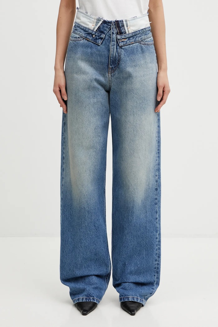 Τζιν παντελόνι MM6 Maison Margiela μπλε S52LA0271.M30058.965