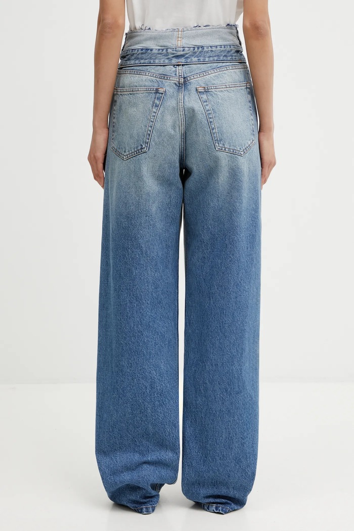 Τζιν παντελόνι MM6 Maison Margiela μπλε S52LA0271.M30058.965