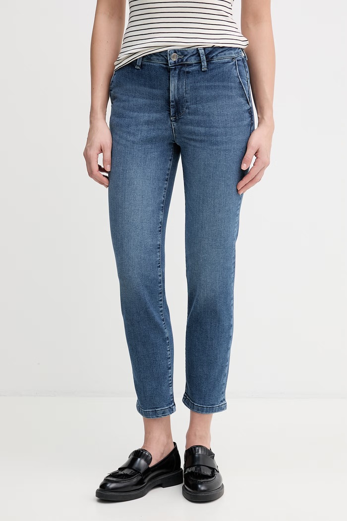 United Colors of Benetton blugi chinos albastru 4LCBDF0B8