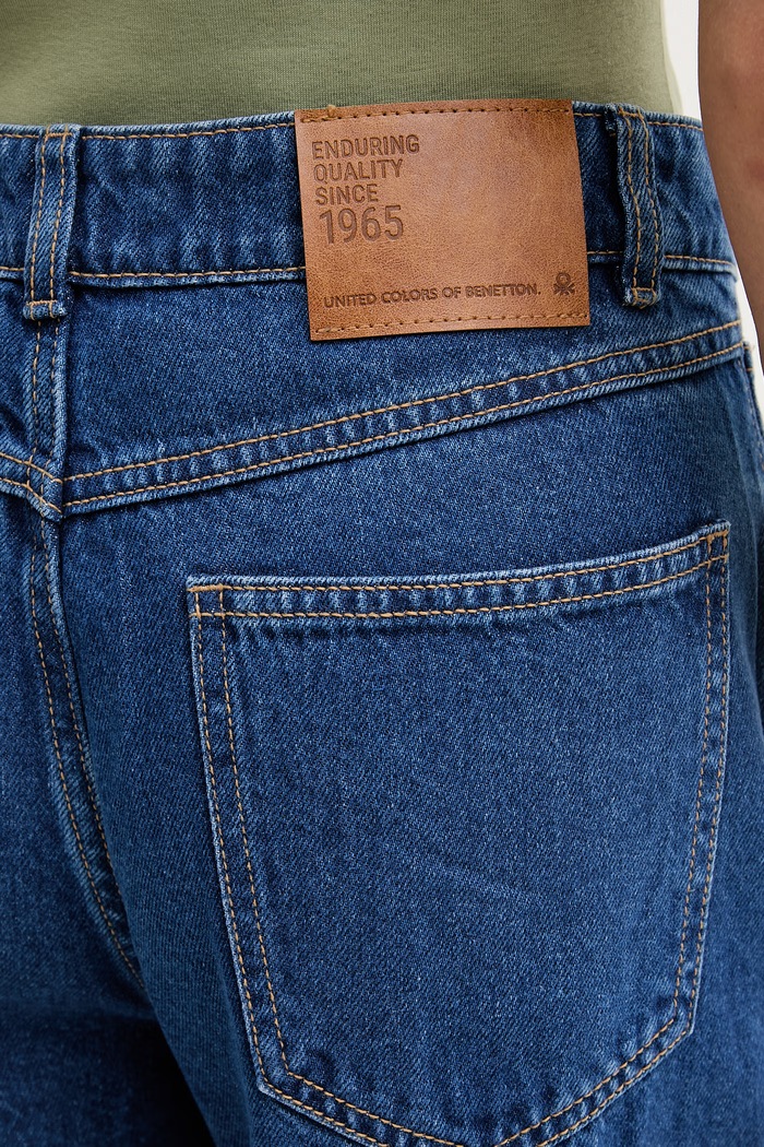 United Colors of Benetton relaxed fit női kék 43C8DE02S