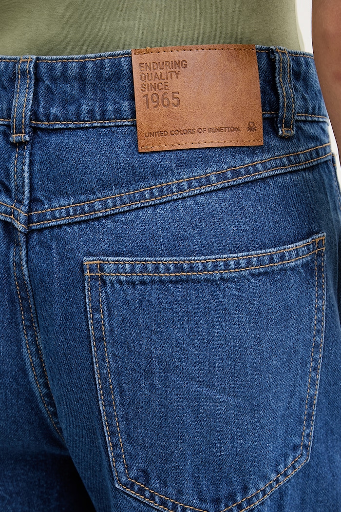 United Colors of Benetton relaxed fit női kék 43C8DE02S