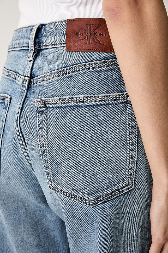 Calvin Klein Jeans mom fit traperice za žene plava LV047F707G