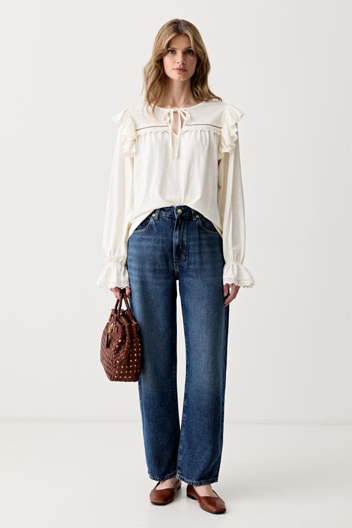Tommy Hilfiger Barrel Γυναικεία WW0WW48553 σκούρο μπλε SS26