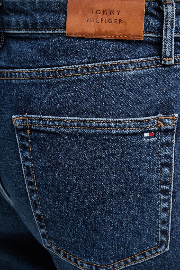 Tommy Hilfiger rifle straight dámske tmavomodrá WW0WW48564