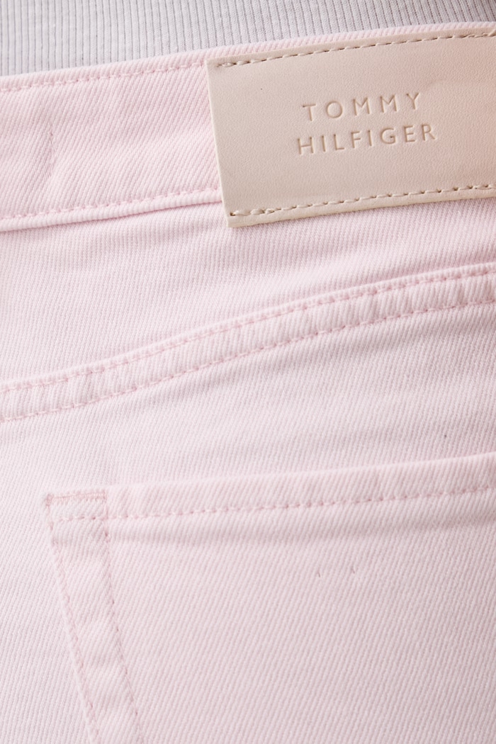 Tommy Hilfiger jeansy slim fit damskie różowy WW0WW48579