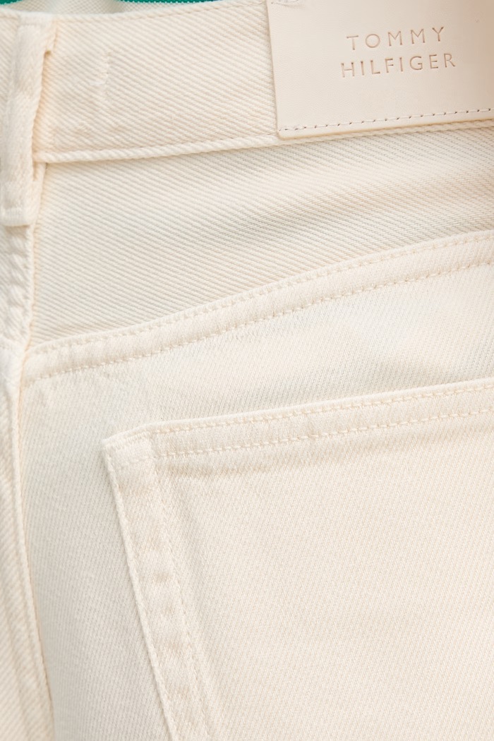 Tommy Hilfiger rifle wide leg dámske béžová WW0WW49667