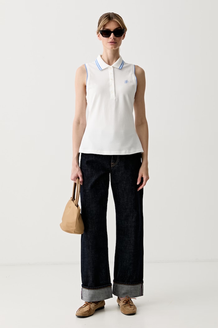 Tommy Hilfiger jeansy straight męskie WW0WW50781 granatowy SS26