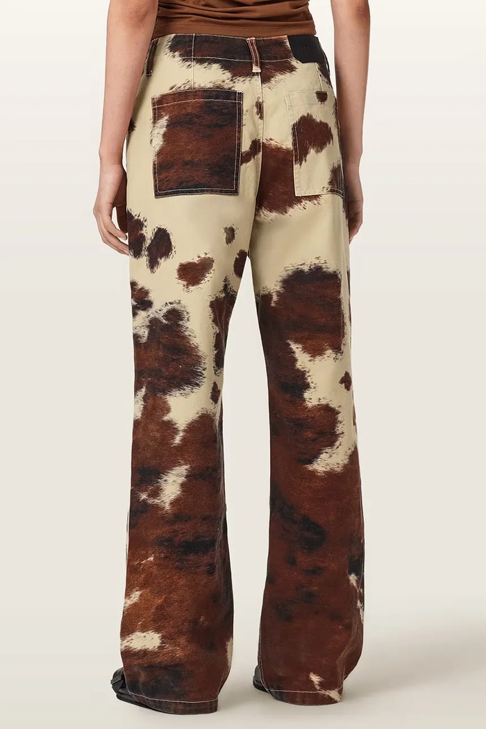 Rifle AllSaints TAY W042EE hnedá SS26