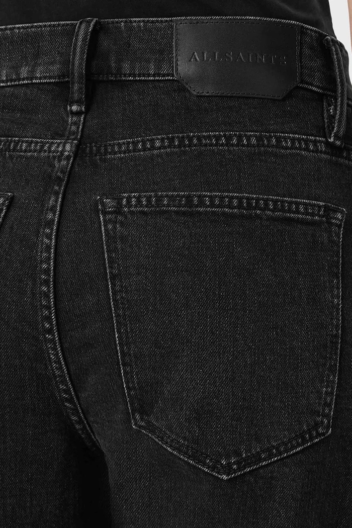 AllSaints jeansy SADIE W045ED czarny