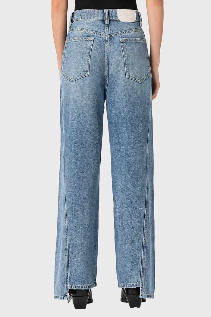 AllSaints rifle barrel dámske FRANKIE W055EE modrá SS26