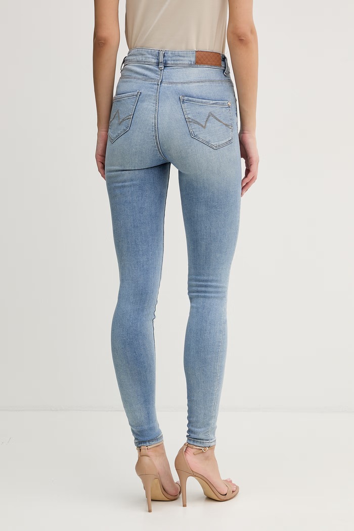 Oblečenie Gaudi rifle skinny dámske 611BD26047 modrá