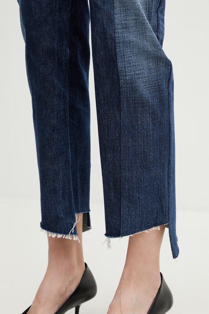 Vetements Iconic Cut-up jeans dritti da donna WE76DP343N3