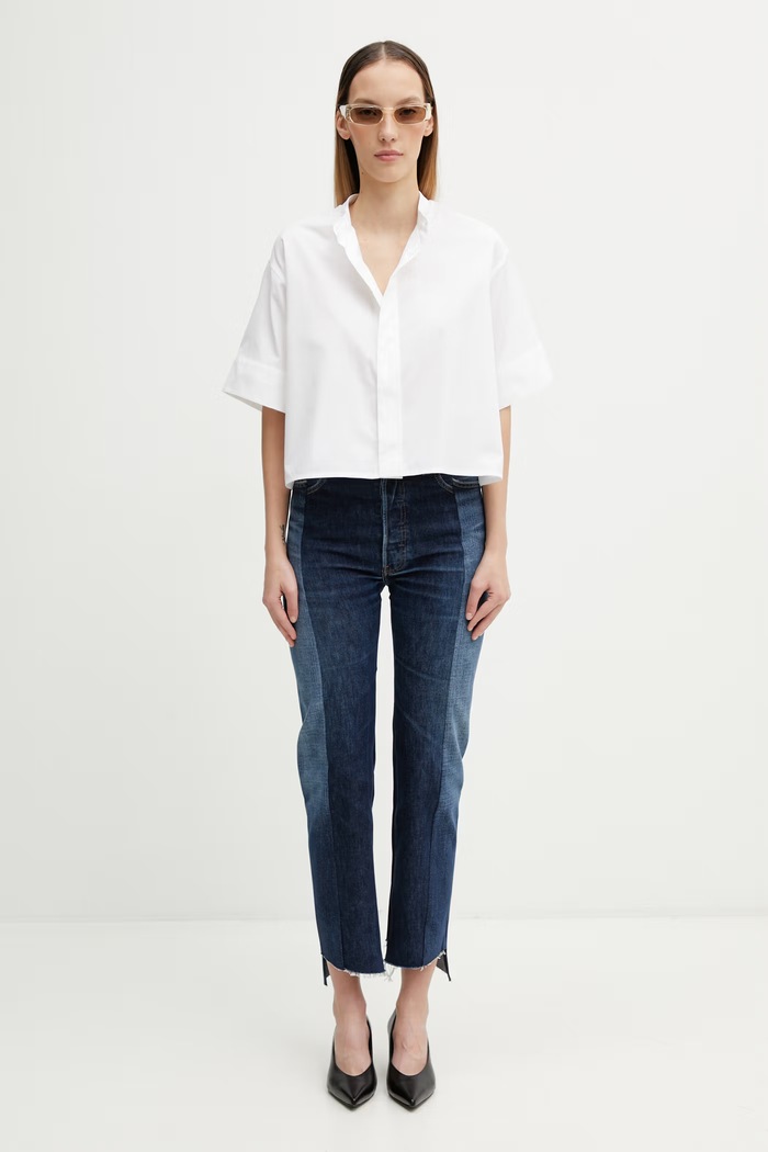 Vetements Iconic Cut-up jeans dritti da donna WE76DP343N3